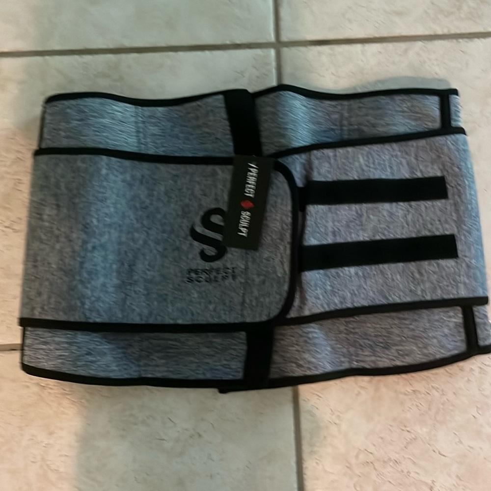 TPS Corset Waist Trainer/Sweat Trainer Grey. XS, M 3X